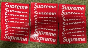 送料無料 新品・未使用 supreme box logo ステッカー 30枚 シュプリーム ボックスロゴステッカー　④