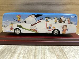 ANA SKY HOLIDAY 全日空スカイホリデー SNOOPY BUS ADO-WING AERO QUEEN スヌーピーバス アドウイング ラッピングバス ミニカー②