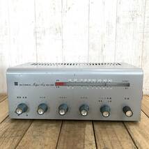 ▼【通電OK】ナショナル WA-200 増幅器 Midget Amp 真空管 ラジオ アンプ アンティーク レトロ NATIONAL 動作未確認_画像1