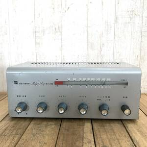 ▼【通電OK】ナショナル WA-200 増幅器 Midget Amp 真空管 ラジオ アンプ アンティーク レトロ NATIONAL 動作未確認