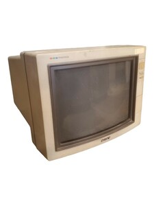 17825 SONY/ソニー/KXー14HD1/Trinitron/トリニトロン/カラーモニター/14インチ/ブラウン管モニター/希少/レア/マルチスキャン/部品取り