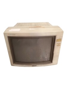 17829 SONY/ソニー/KXー14HD1/Trinitron/トリニトロン/カラーモニター/14インチ/ブラウン管モニター/希少/レア/マルチスキャン/部品取り