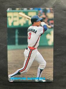 カルビープロ野球カード 90年 No.84 西村徳文 ロッテ 1990年 ① (検索用) レアブロック ショートブロック ホログラム 地方版