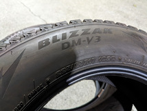 225/65R17 BRIDGESTONE BLIZZAK DM-V3 スタッドレス 中古品4本セット（F）_画像8