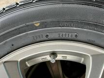 スタットレス ファルケン ESPIA EPZ 215/65R16 アルミホイール付き 16インチ 6.5J オフセット53 PCD 114.3 5H 4本セット 中古品 _画像4