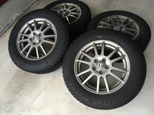 195/65R15■ブリヂストン ブリザック REVO GZ アルミホイール 15インチ 5穴 PCD100■ウィッシュ プリウス レクサスCT レガシー