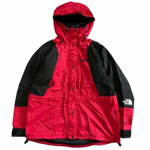 90s THE NORTH FACE マウンテンガイドジャケット WOMEN’S M レッド GORE-TEX マウンテンパーカー アウトドア ザ・ノースフェイス