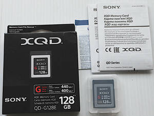 SONY　XQD メモリカード　Gシリーズ 128GB　中古　送料込