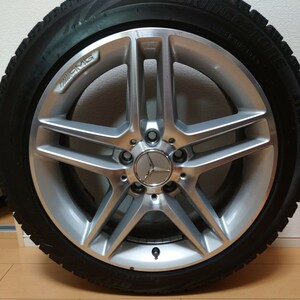 ベンツ Cクラス AMG17インチ 225/45R17 4本セット スタッドレス ホイール Eクラスに使用してました PCD112 売切 