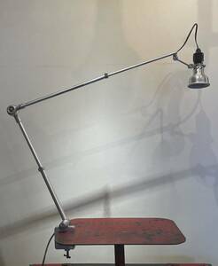  super rare!Polished Small Head Lumina France marks li Elan p in dust real antique JIELDE GRAS BAUHAUS