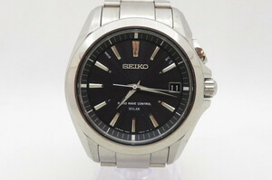 1円～【極美品】SEIKO BRIGHTZ セイコー ブライツ SAGZ071 7B24-0AW0 ソーラー電波クォーツ チタン メンズ腕時計　10-15-5