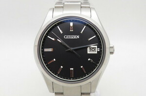 1円～【新品】CITIZEN ザ シチズン Eco-Drive エコドライブ A060-T021417 AQ4000-51E ソーラー電波 メンズ腕時計　11-8-8