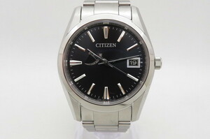 1円～【新品】CITIZEN ザ シチズン Eco-Drive エコドライブ A010-T017983 AQ1000-58E ソーラー電波 メンズ腕時計　11-8-7