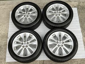 アルファード ヴェルファイア 純正ホイール スタッドレスタイヤ4本セット 235/50R18 18-7.5J 中古品