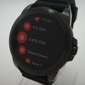 0353# FOSSIL/フォッシル スマートウォッチ GEN 5E SMARTWATCH FTW4047 音楽 健康管理 3気圧防水 ブラック【0607】