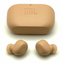 0505♭【1円開始】JBL WAVE BUDS 完全ワイヤレスイヤホン Bluetooth/IP54防水防塵/アプリ対応USBタイプC/ベージュ JBLWBUDSBEG_画像3