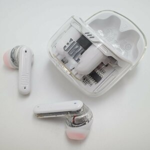 0521〇/JBL ワイヤレスイヤホン TUNE FLEX GHOST Bluetooth対応 2ウェイ装着 ノイズキャンセリング IPX4 ホワイト