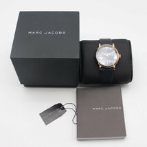 0536▲【訳有】 MARC BY MARC JACOBS 腕時計 MBM1329 5気圧防水 ベイカー スモールセコンド カジュアル レディース ダークブルー【0821】_画像7