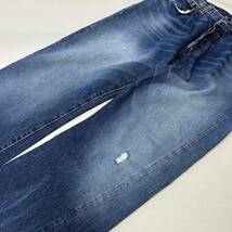 貴重 正規品 Levis VINTAGE CLOTHING LVC 47501-0050 リーバイス 501XX 1947年モデル 復刻 ダメージ加工 セルビッチ デニムパンツ W34 L34_画像6