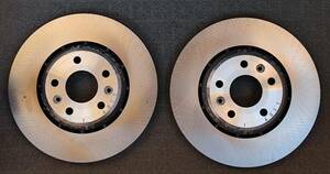 ルノー ルーテシア4RS用 フロントブレーキローター R.S. Performance Ventilated discs on lighter bowl