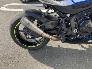 GSX-R1000R ARROWチタンマフラー　美品　スリップオン　 アロー　GSXR1000R