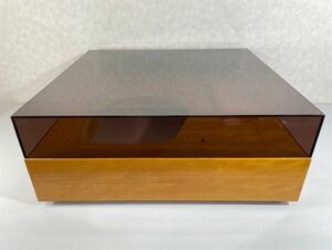 n6595 GARRARD ガラード 401 対応 キャビネット ortofon 309 シリーズ 対応 アームボード / ダストカバー 付