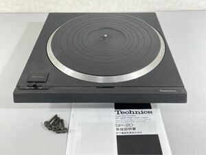 n6599-1 完動品 Technics テクニクス SP-20 ターンテーブル 取扱説明書/取り付けネジ付