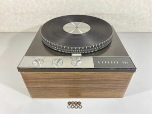 n5849-1 動作品 GARRARD ガラード 401 ターンテーブル 50Hz仕様 キャビネット固定ネジ付