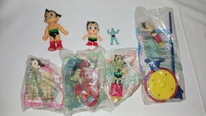 鉄腕アトム 昭和レトロ ソフビ NTV 手塚プロ BANDAI 1989 ASTRO BOY ハッピーセット 魔神ガロン