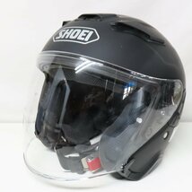 【おまけミラーシールド2枚付】SHOEI ショウエイ J-CRUISE2 Jクルーズ2 ジェットヘルメット Lサイズ マットブラック バイク 二輪 人気_画像1