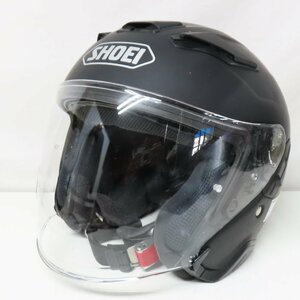 【おまけミラーシールド2枚付】SHOEI ショウエイ J-CRUISE2 Jクルーズ2 ジェットヘルメット Lサイズ マットブラック バイク 二輪 人気