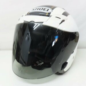 【中古美品】【激レア】SHOEI ショウエイ J-FORCE3 Jフォース3 ジェットヘルメット XLサイズ バイク 二輪 スクーター 原付 希少