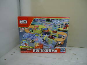 O5429O 送料無料！※動作不良有※ トミカ DXトミカ整備工場 通電OK/クレーン動作不良/付属品完品/傷や汚れあり/箱傷み