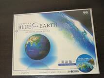 KAGAYA監修 新品未開封 3D地球儀ジグソーパズル 240ピース 光るパズル BLUE EARTH　英語版_画像1