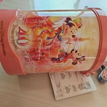 ポップコーンバケツ　 ディズニーランド　シー　40周年　新品_画像1