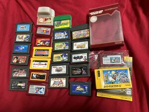 ゲームボーイアドバンス　ファミコン　スーパーマリオ　ソニック　バトル　ジャンク品