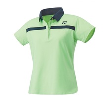 ★YONEX ジュニアポロシャツ[20399J](パステルグリーン)(J130) 新品！★_画像1