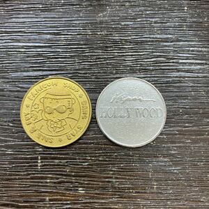 アミューズメント コイン メダル 2枚