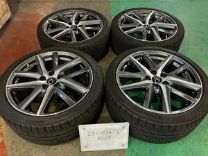 ★GWL10 レクサス GS 450H　純正 19インチ アルミ ホイール　4本　F:8J ＋45 235/40R19　R:9J ＋60 265/35R19　PCD114.3 5穴 ハブ径60★