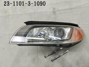 ★DBA-BB4164TW　ボルボ V70 T4 SE　後期　平成25年　純正　助手席側　左　HID　ヘッドライト ヘッドランプ　光軸ネジOK　31353320★