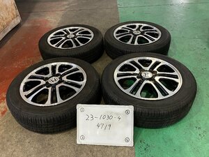 ★GY 夏 21年製!! JF1 ホンダ N-BOX カスタム　純正 14インチ アルミ ホイール　4本　14×4.5J +40 PCD100 4穴 ハブ径56　155/65R14★