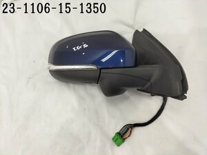 *DBA-FB4164T Volvo V60 T4 previous term Heisei era 24 year original driver`s seat side right door mirror side mirror BLIS attaching 14P2P 706 ocean blue *