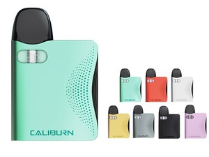 新品 Uwell Caliburn AK3 Pod シアン カリバーン ユーウェル 電子タバコ Vape ポッド 小型 携帯　ベイプ