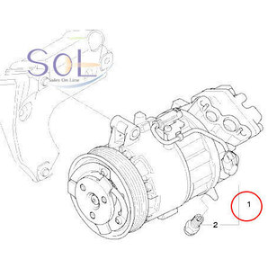 BMW E82 E87 E88 E84 X1 E90 E91 E92 エアコンコンプレッサー 116i 118i 120i 18i 320i 64529182793 コア返却不要 出荷締切18時の画像6