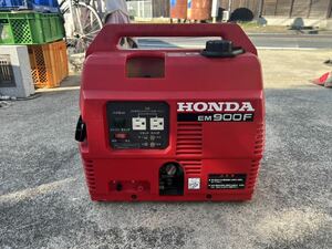 HONDA ホンダ 発電機 EM900F 非常用 キャンプ用品　発電機 アウトドア 現状売り切り