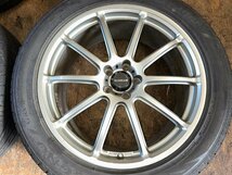 引き取り可　プロドライブ　prodrive　18×7.5J　＋47　PCD100　4本　日本製　中古品_画像6