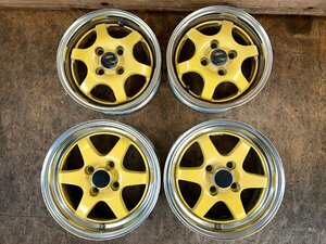 引き取り可　ホンダ　ビート　PP1　スパルコ　SPARCO RACING　13×5J　14×6J+40　PCD100　前後異径　中古品