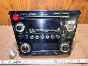 H19年　レガシィ　BP5/BL5　後期　マッキントッシュオーディオ　MD/AUX/ラジオ　CDに難有り　中古品