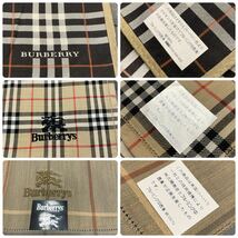 新品未使用品 Burberry バーバリー ノバチェック ハンカチ 3枚セット_画像9