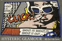 HYSTERIC GLAMOUR ヒステリックグラマー 大判 スカーフ マルチカバー レア 希少_画像1